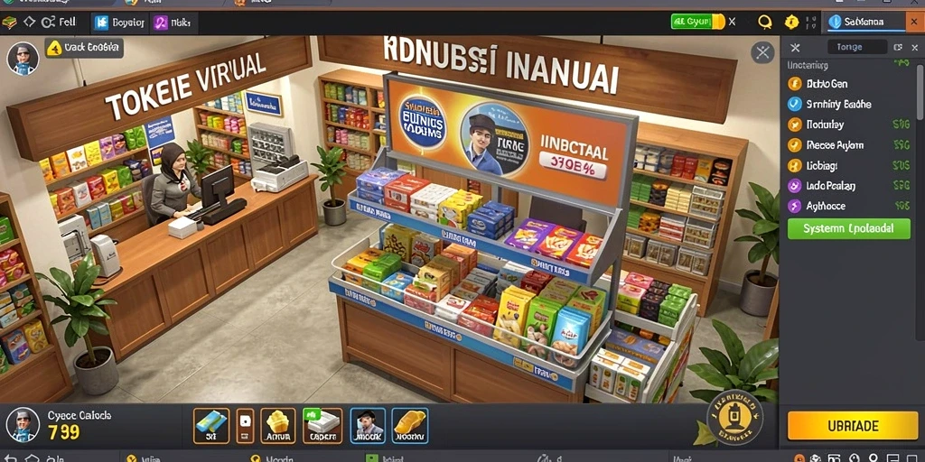 Tampilan antarmuka yang menarik dan user-friendly.
