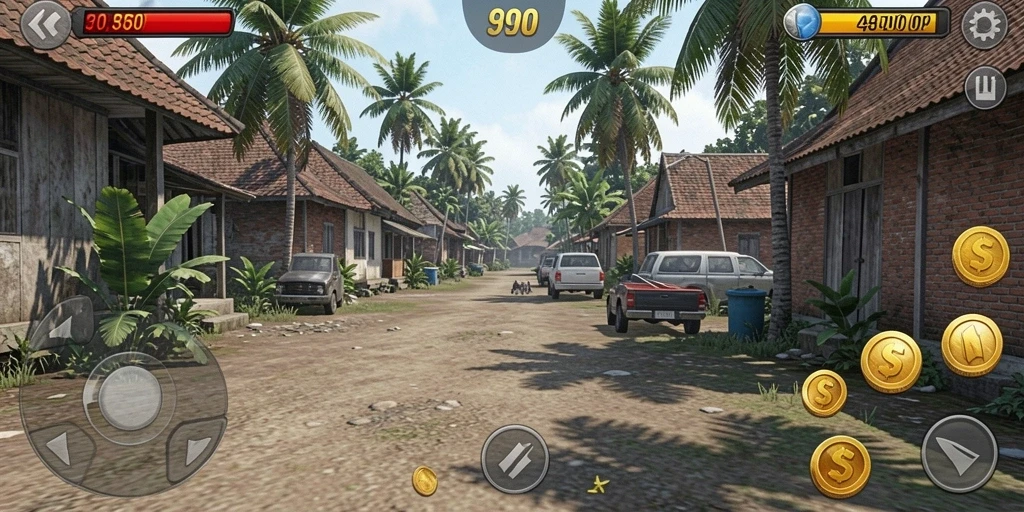 Tampilan antarmuka yang modern dan user-friendly.