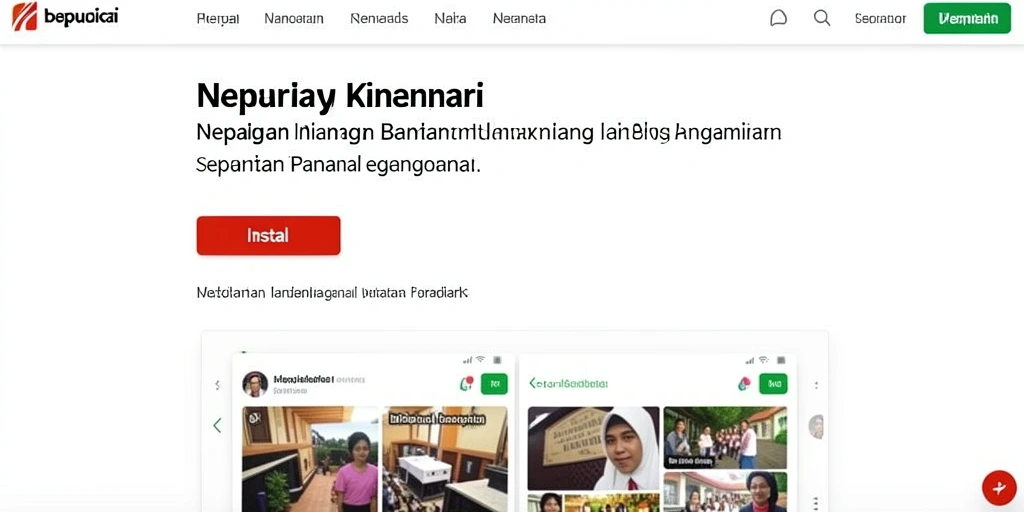 Tampilan antarmuka yang intuitif dan mudah digunakan.