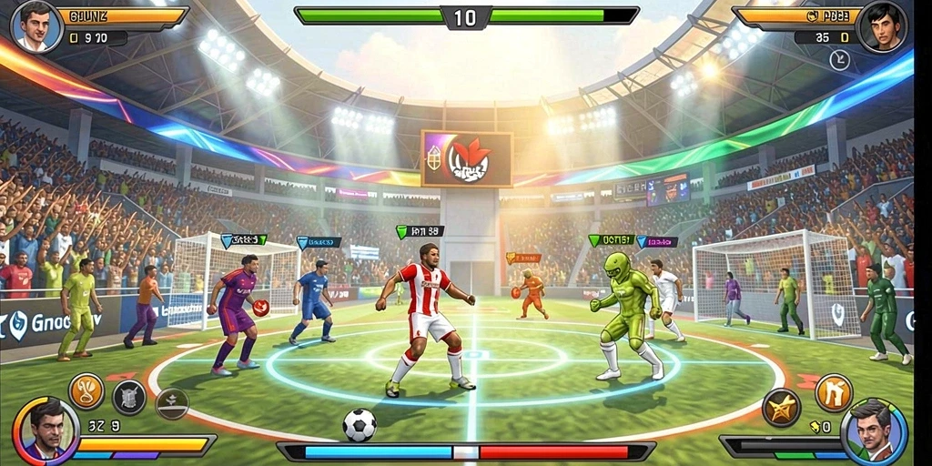 Tampilan awal permainan FA99 yang menarik.