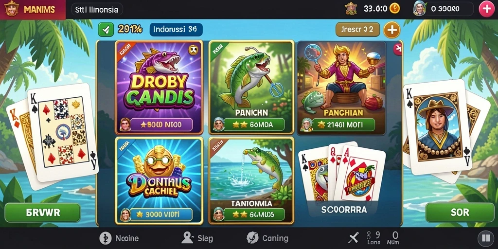 Tampilan awal aplikasi yang menarik.