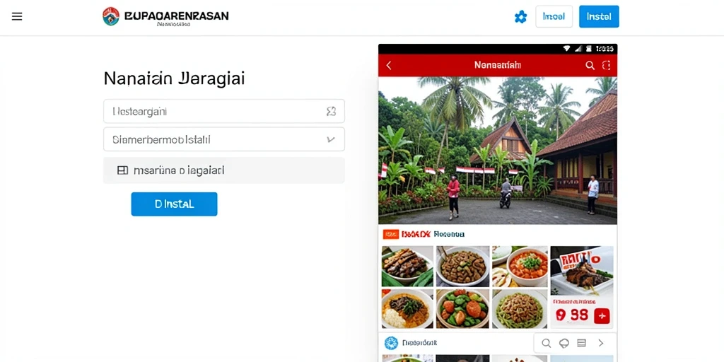 Antarmuka pengguna yang intuitif dan mudah dipahami.