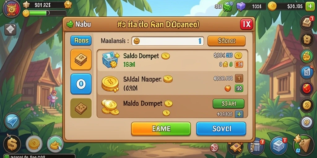Tampilan awal yang menarik dan penuh warna.