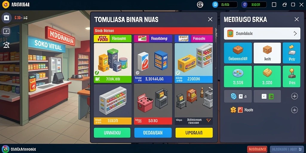 Tampilan antarmuka yang user-friendly dan menarik.