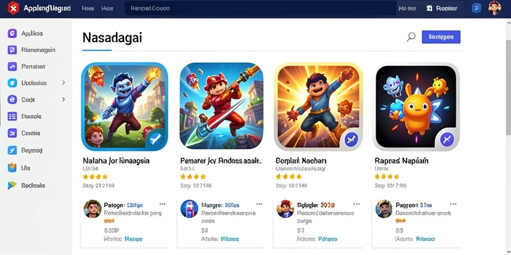 Tampilan antarmuka yang atraktif dan mudah dinavigasi.