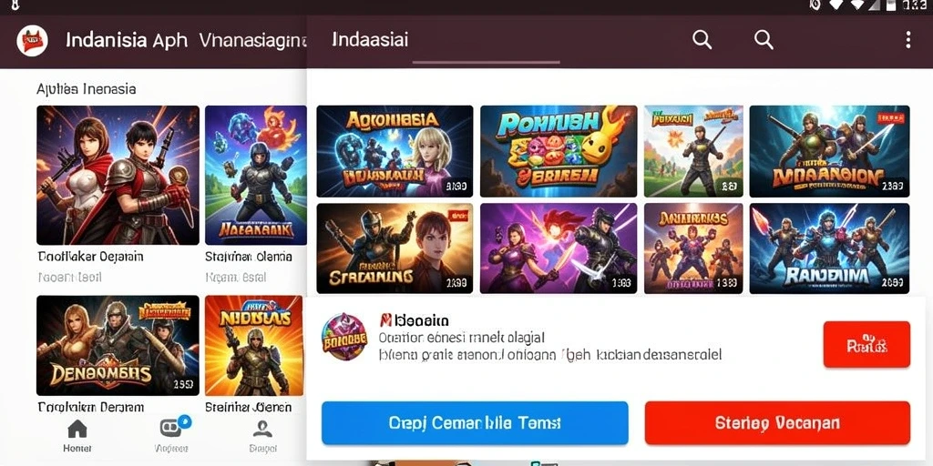 Tampilan antarmuka yang menarik dan intuitif.