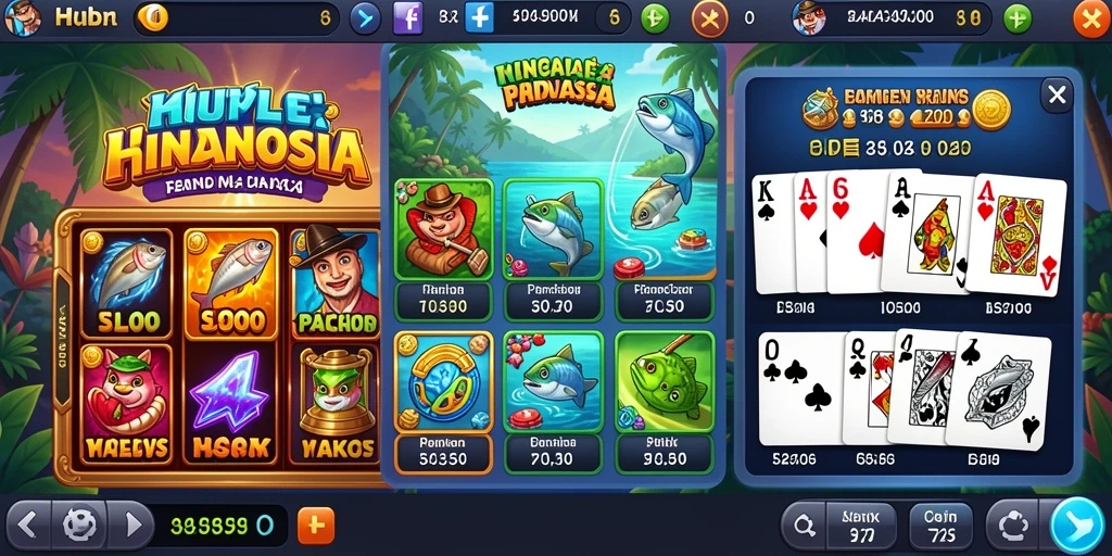 Screenshot menunjukkan tampilan awal permainan dengan grafis yang menarik.