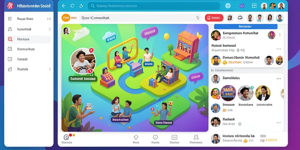 Tampilan grafis yang memukau dan interaktif.